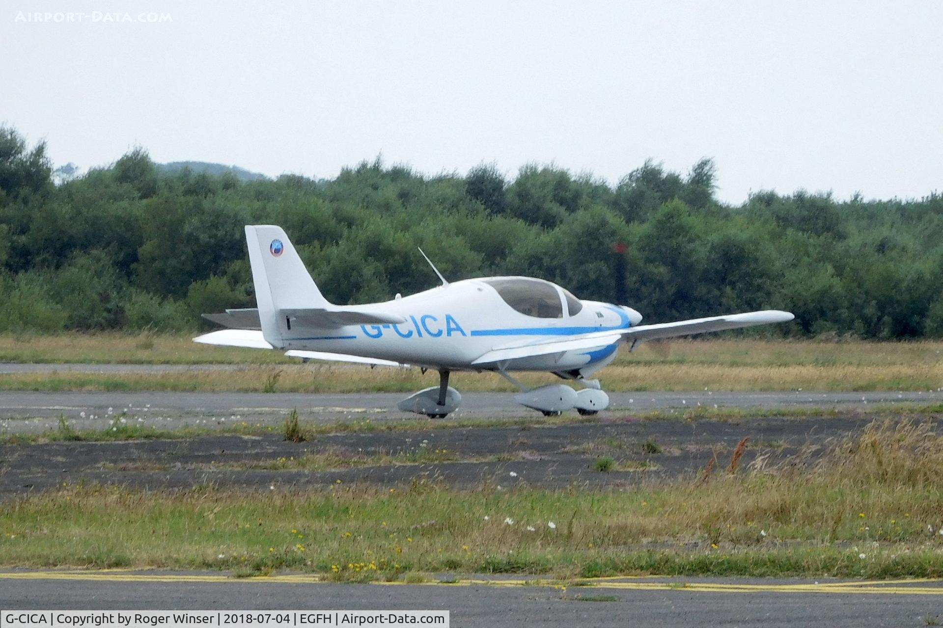 G-CICA, 2013 Europa XS Tri-Gear C/N PFA-13621, Visiting Europa XS Tri-Gear.