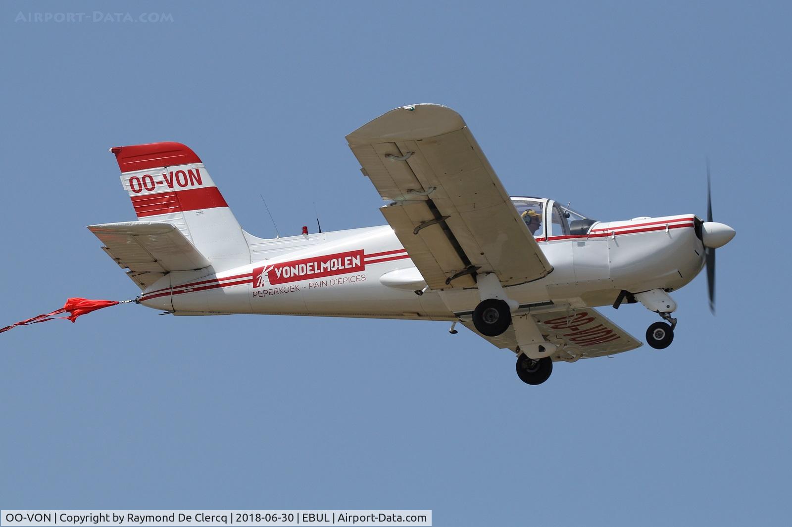 OO-VON, 1972 Socata MS-893A Rallye Commodore 180 C/N 12030, Ursel Avia 2018.