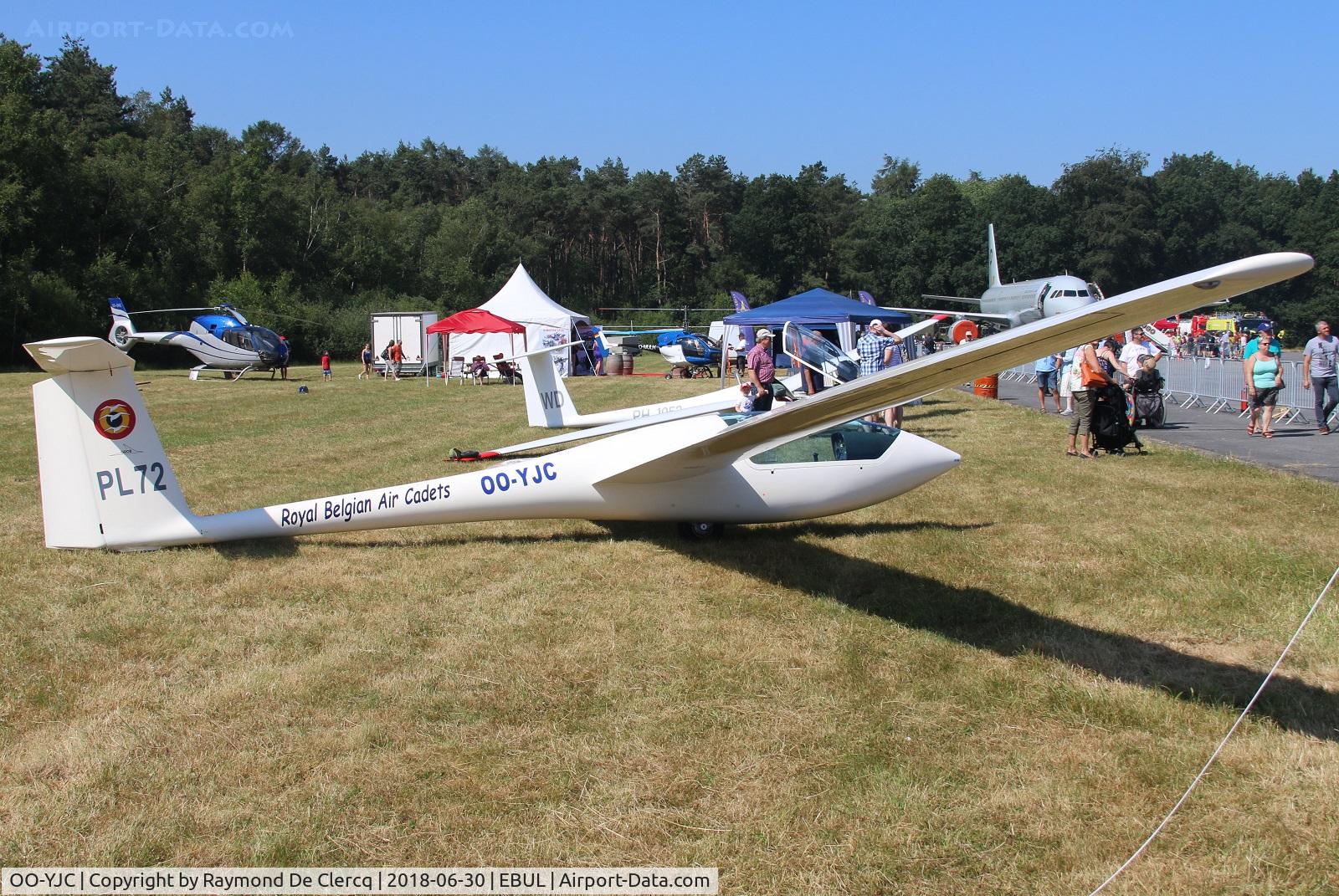 OO-YJC, 2008 Grob G-102 Astir CS Jeans C/N 2122, Ursel Avia 2018.
