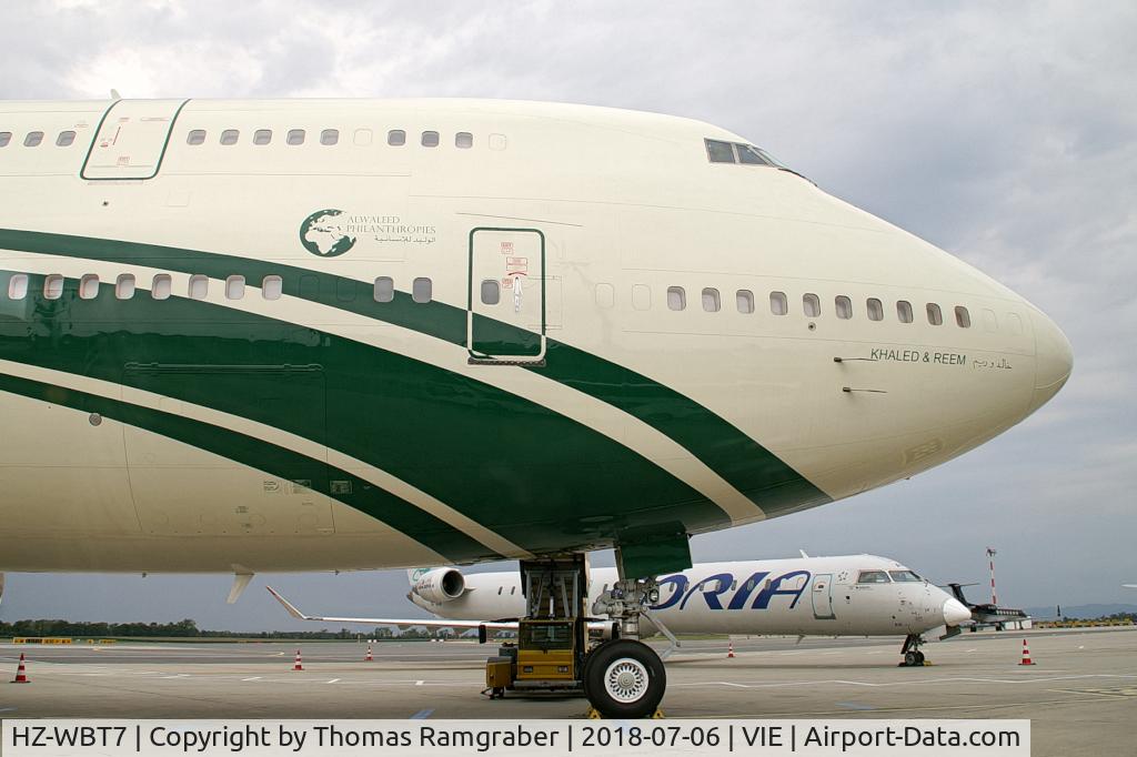 HZ-WBT7, 1992 Boeing 747-4J6 C/N 25880, Kingdom Holding Boeing 747-400
