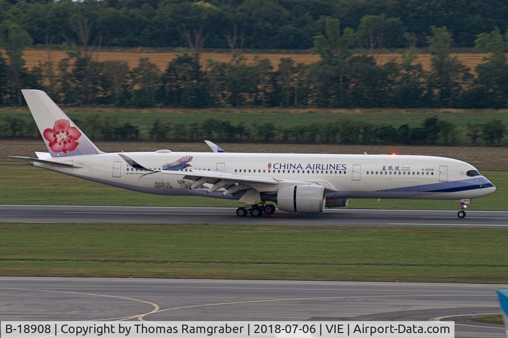B-18908, 2017 Airbus A350-941 C/N 121, China Airlines Airbus A350-900