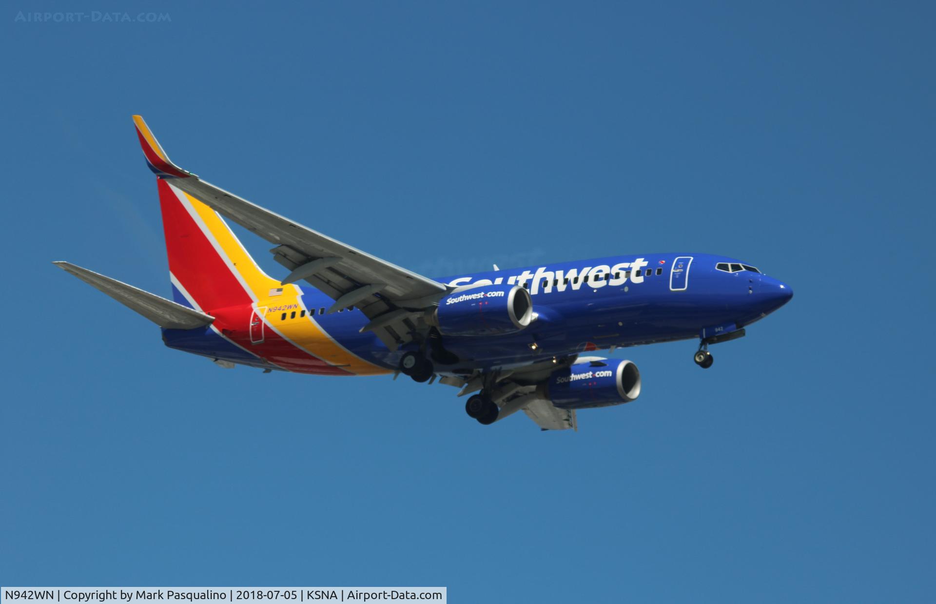 N942WN, 2009 Boeing 737-7H4 C/N 36648, Boeing 737-700