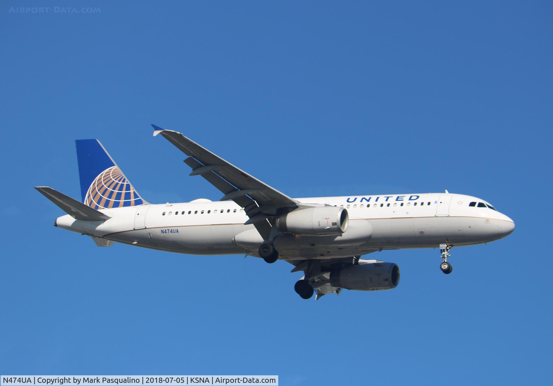 N474UA, 2001 Airbus A320-232 C/N 1475, Airbus A320