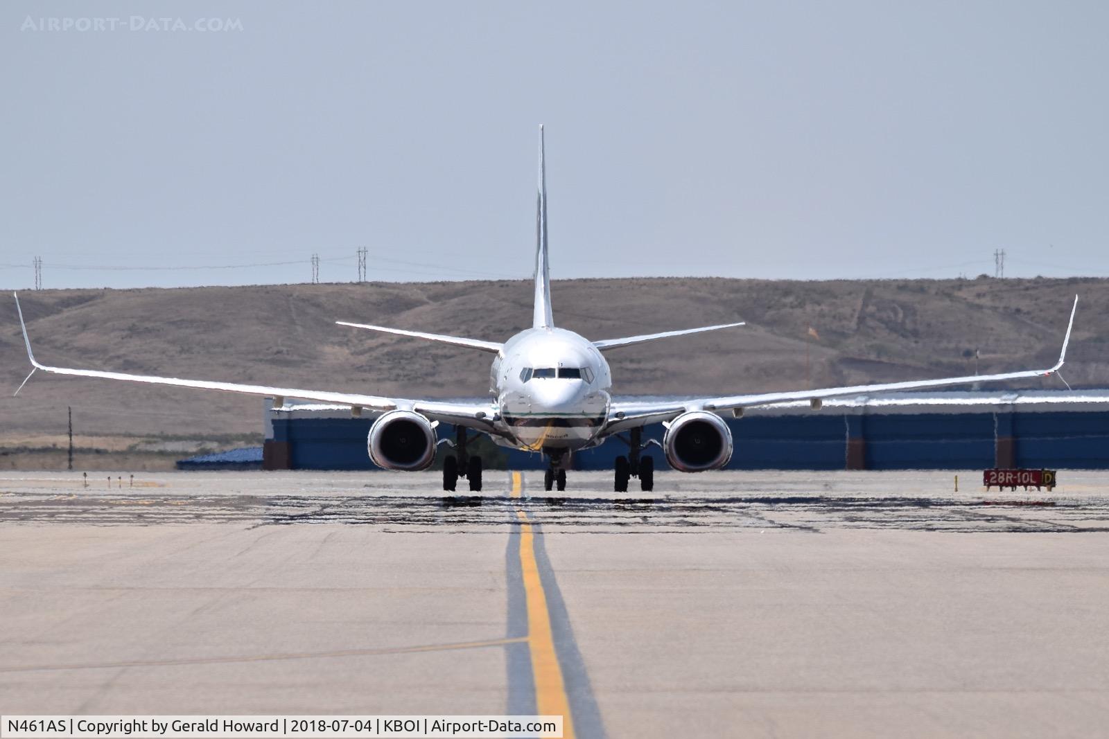 N461AS, 2014 Boeing 737-990/ER C/N 36363, On Delta for the Alaska ramp.