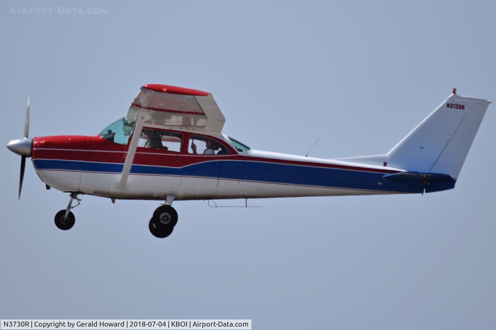 N3730R, 1966 Cessna 172H C/N 17255530, Climb out from RWY 10L.