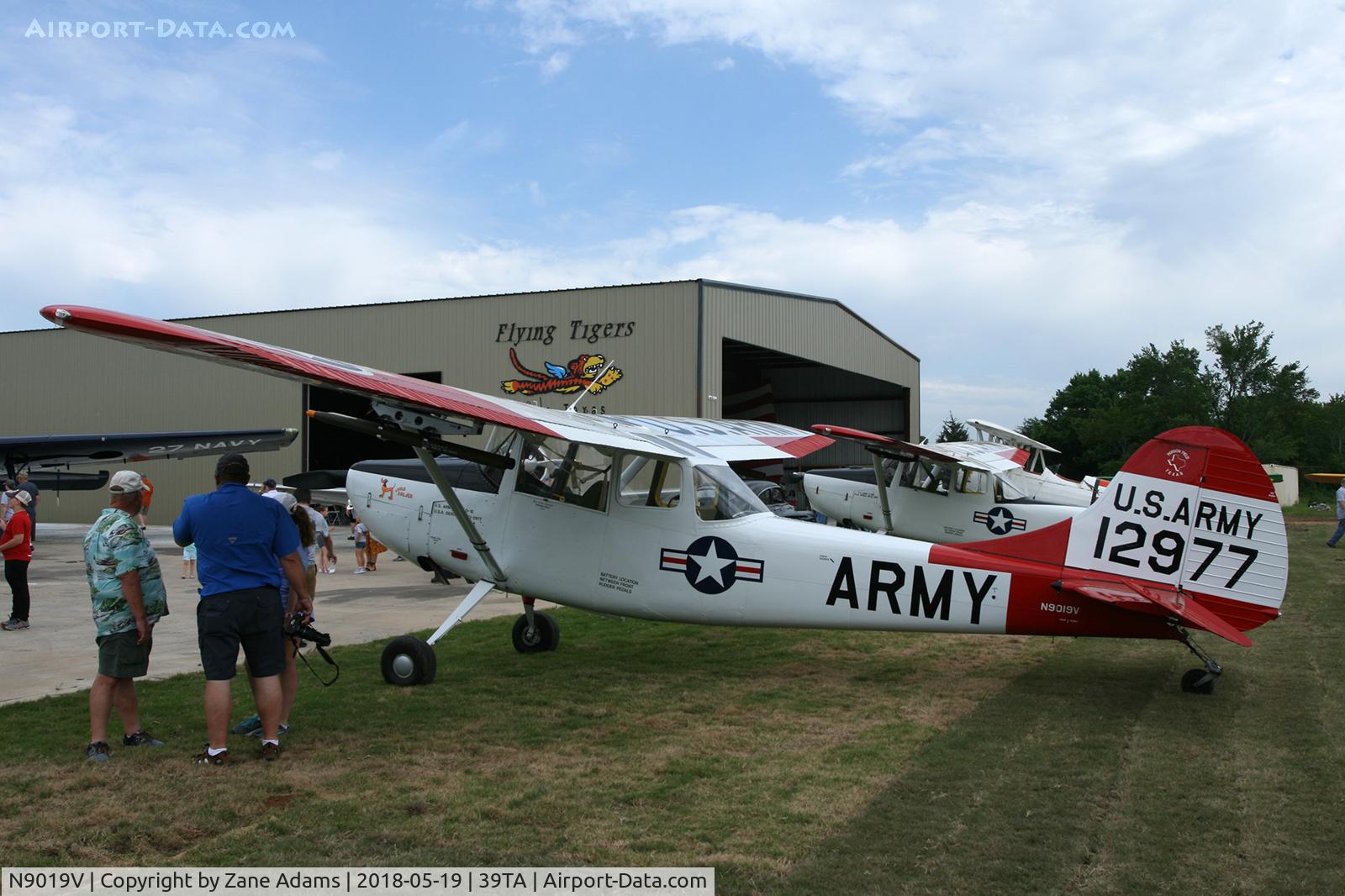 N9019V, 1962 Cessna O-1E Bird Dog C/N 305M-0023, At the 2018 Flying Tigers fly-in - Paris, TX