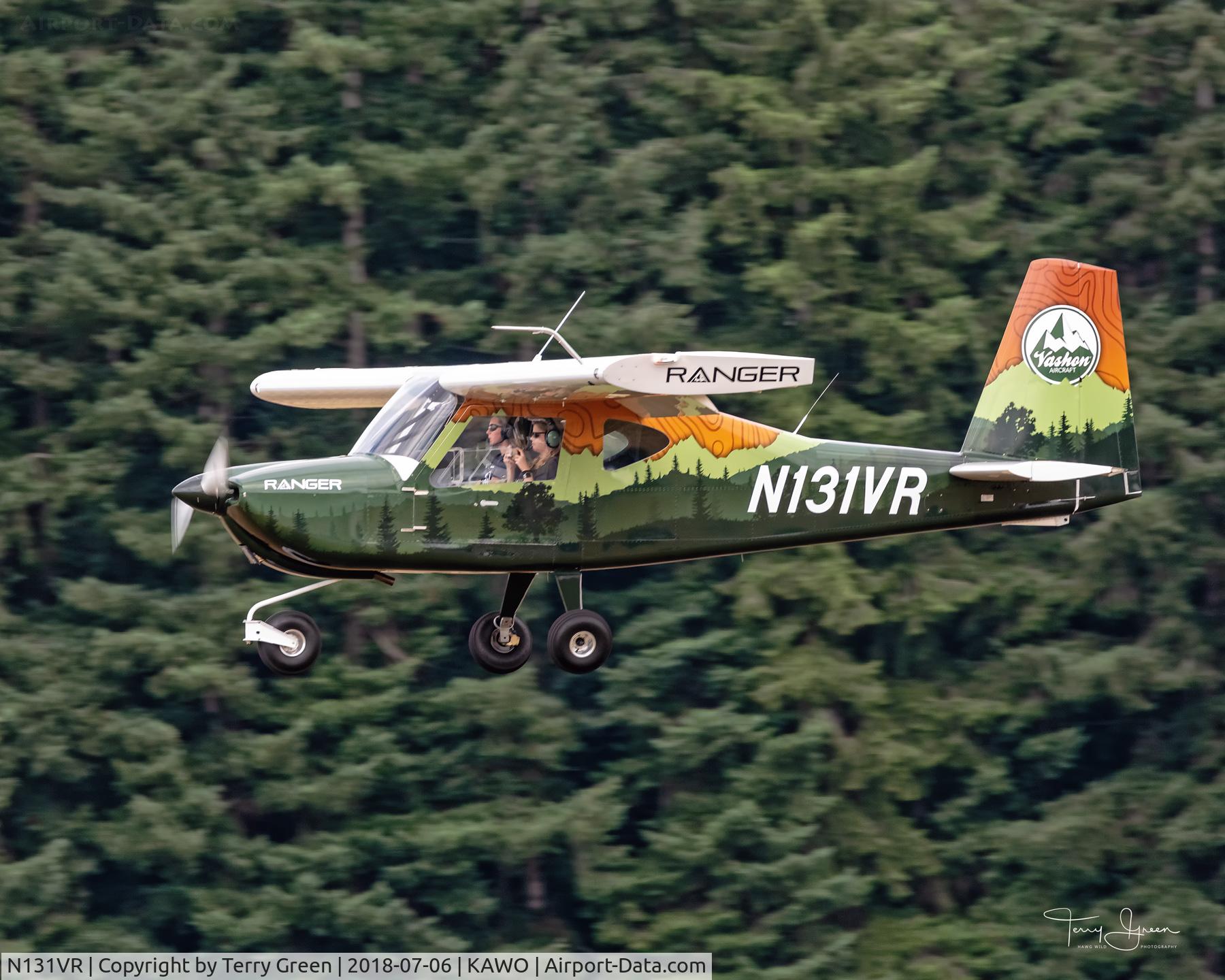 N131VR, 2017 Vashon Aircraft Ranger R7 C/N 10131, KAWO