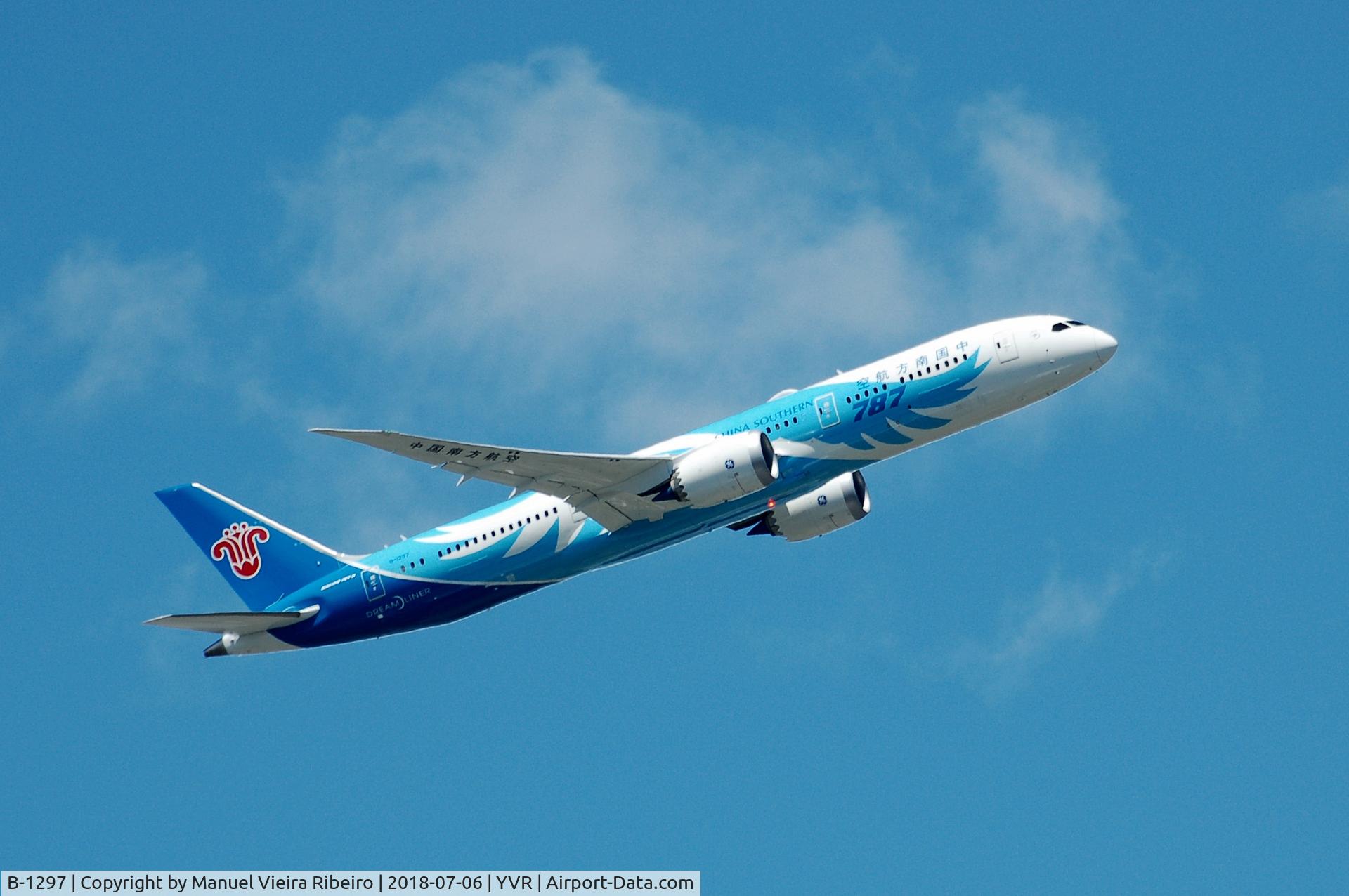 B-1297, 2018 Boeing 787-9 Dreamliner C/N 63980, CZ330 to Guangzhou