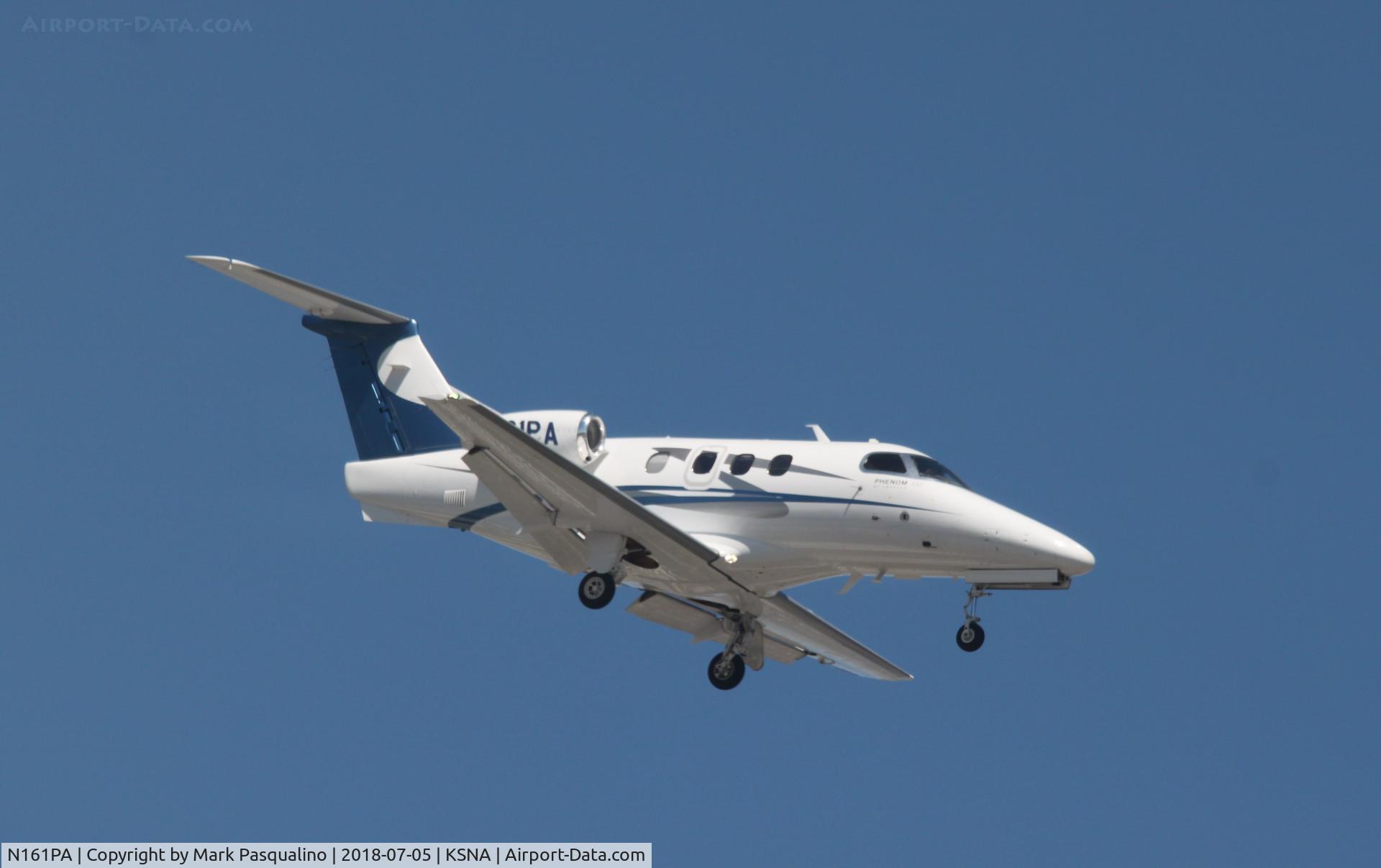 N161PA, 2010 Embraer EMB-500 Phenom 100 C/N 50000169, EMB-500