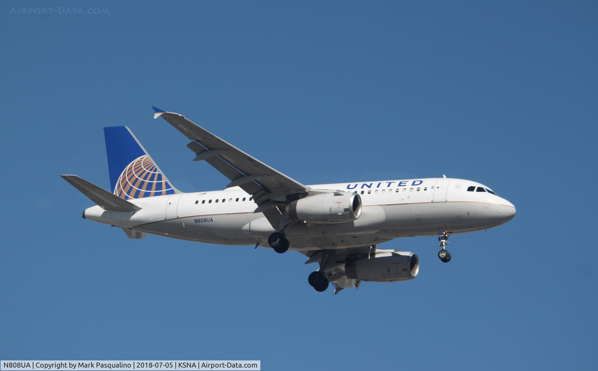 N808UA, 1998 Airbus A319-131 C/N 804, Airbus A319-131