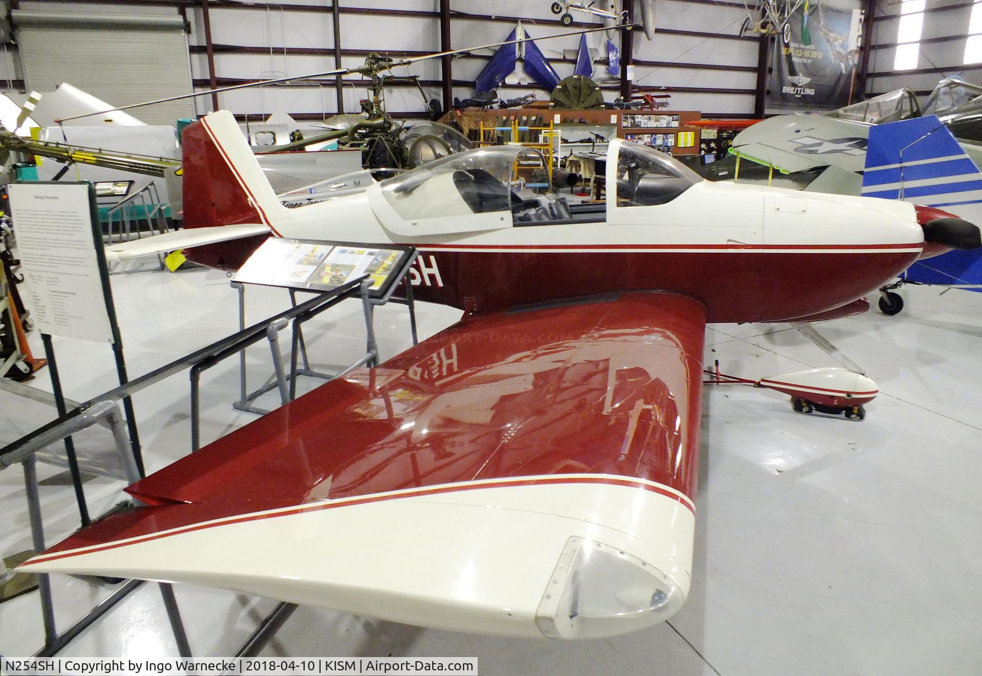 N254SH, 1997 Vans RV-6A C/N 24259, Vans RV-6A at the Kissimmee Air Museum, Orlando FL