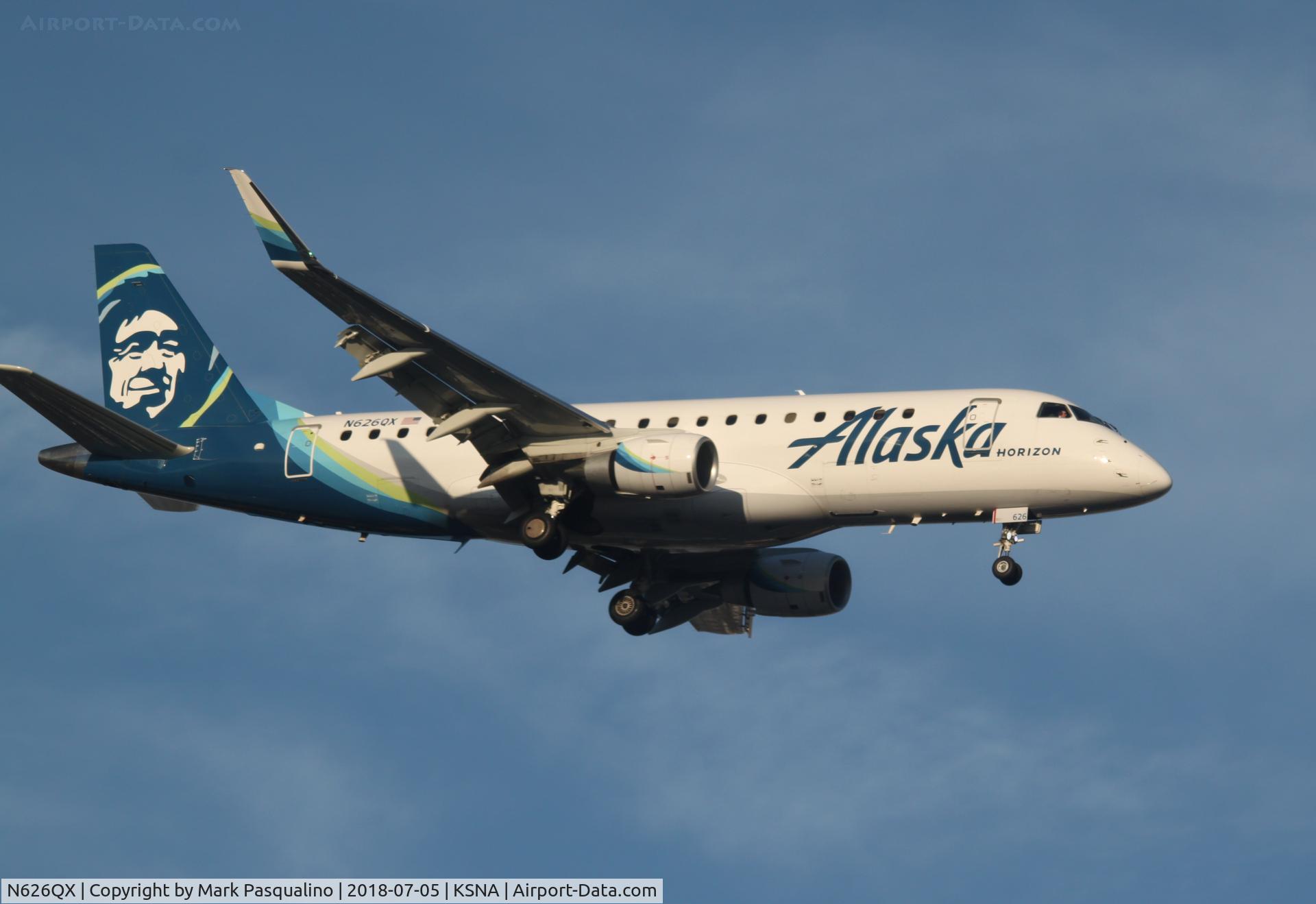 N626QX, 2017 Embraer 175LR (ERJ-170-200LR) C/N 17000669, ERJ 170-200 LR