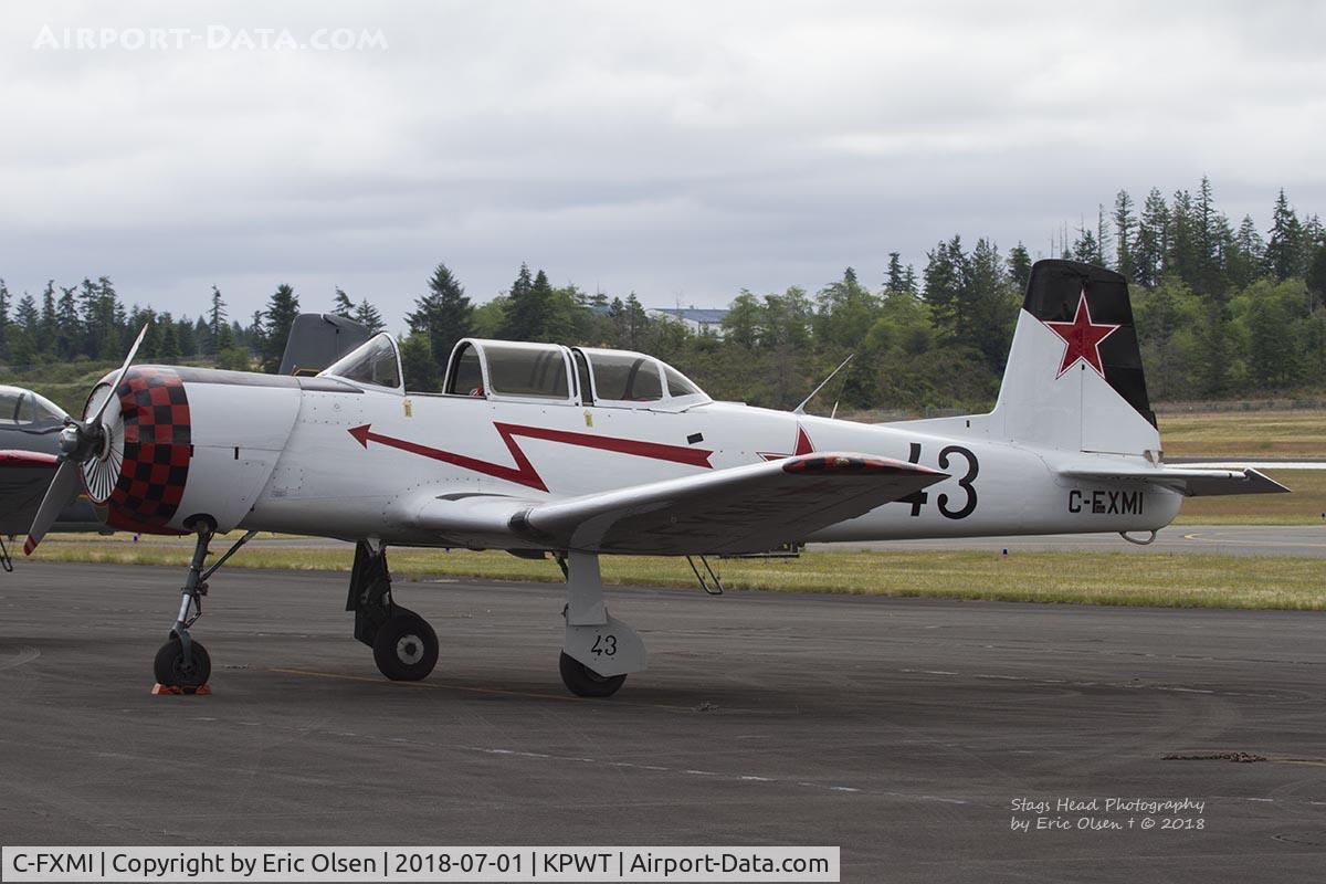 C-FXMI, 1965 Nanchang CJ-6A C/N 1332012, Nanchang CJ6A at Bremerton.