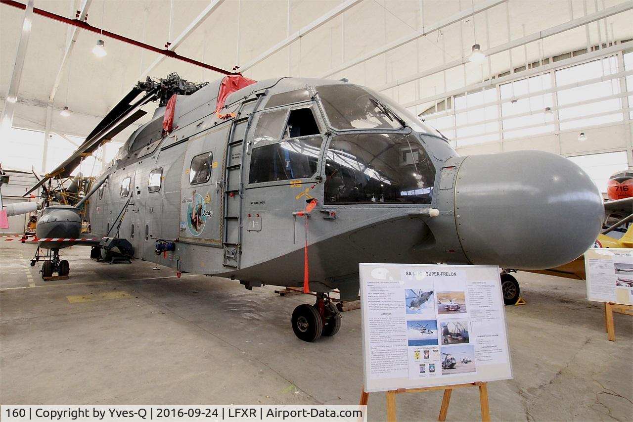 160, Aérospatiale SA-321G Super Frelon C/N 160, Aérospatiale SA-321G Super Frelon, Naval Aviation Museum, Rochefort-Soubise airport (LFXR)
