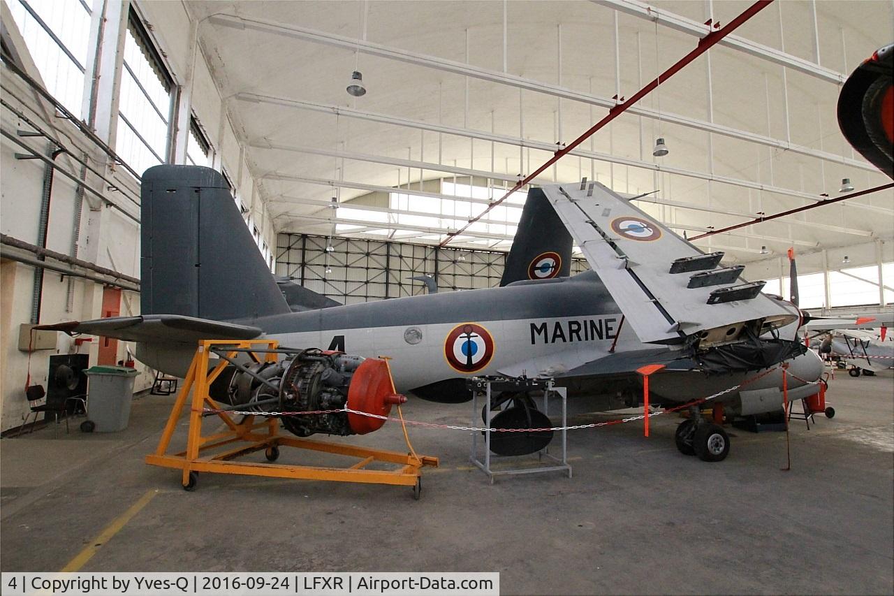 4, Breguet Br.1050 Alize C/N 4, Breguet Br.1050 Alize, Preserved at Naval Aviation Museum, Rochefort-Soubise airport (LFXR)