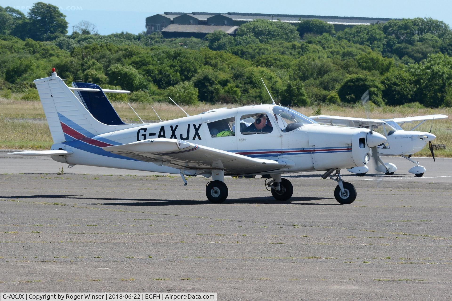 G-AXJX, 1969 Piper PA-28-140 Cherokee C/N 28-25990, Visiting Cherokee.