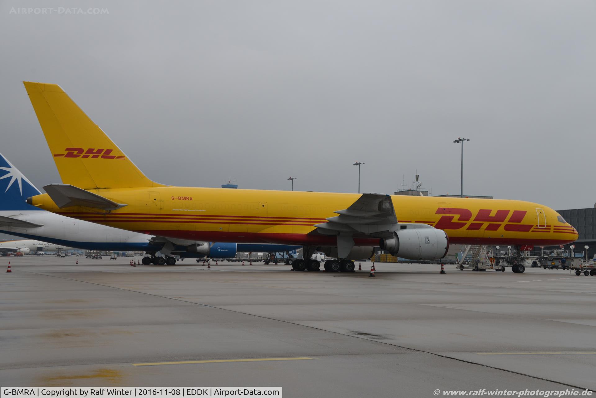 G-BMRA, 1987 Boeing 757-236/SF C/N 23710, Boeing 757-236 - QY BCS European Air Transport DHL - 23710 - G-BMRA - 08.11.2016 - CGN