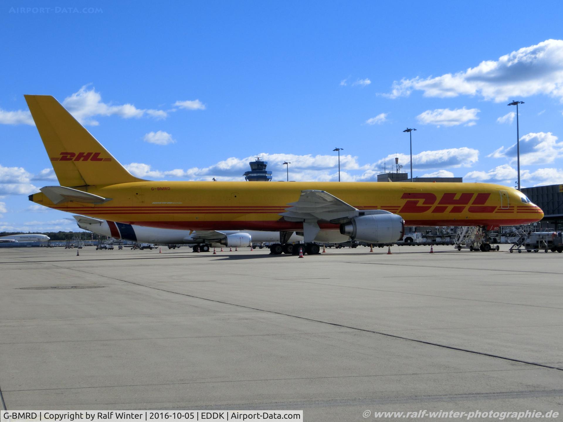 G-BMRD, 1988 Boeing 757-236/SF C/N 24073, Boeing 757-236F - QY BCS European Air Transport DHL - 24073 - G-MBRD - 05.10.2016 - CGN