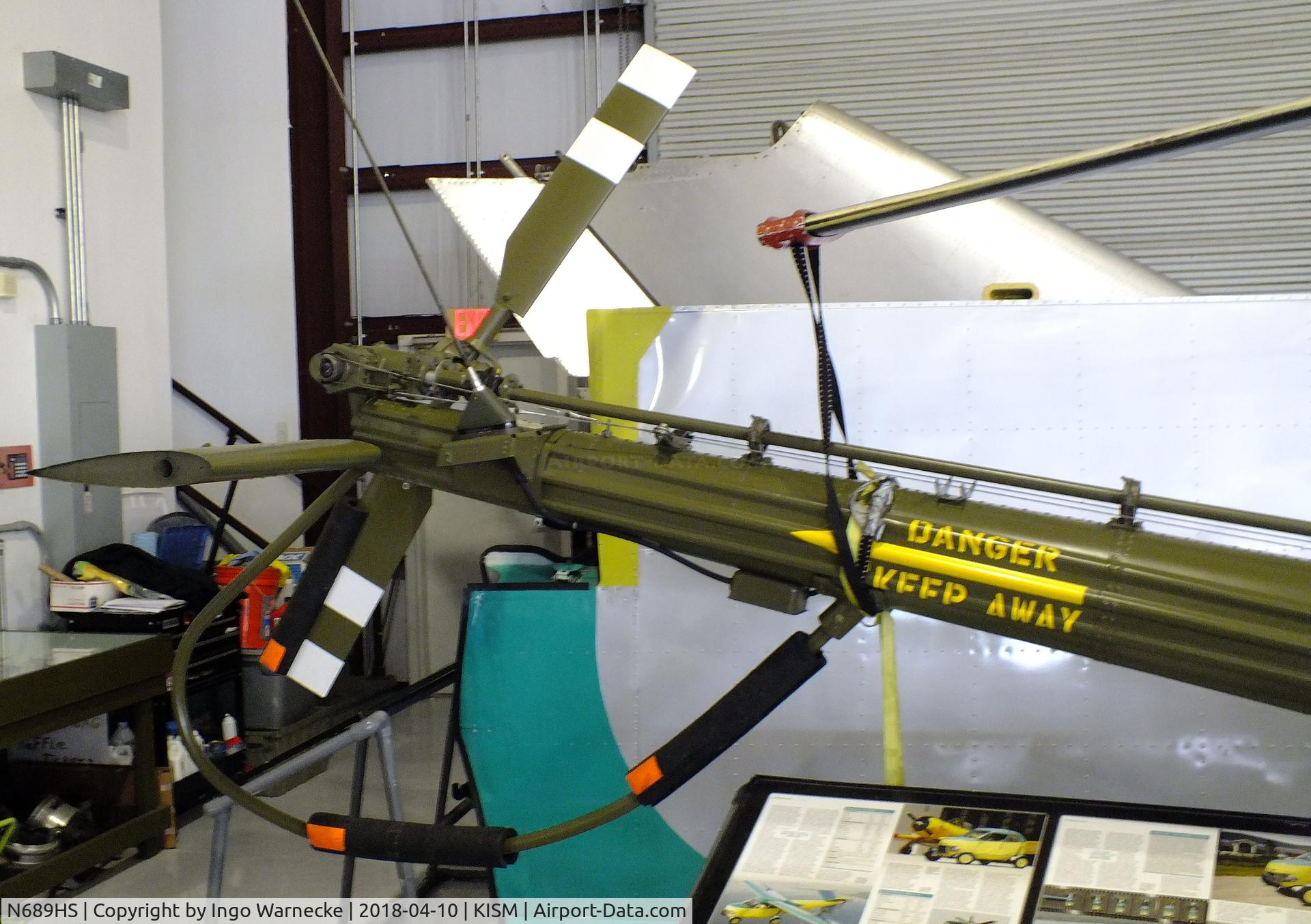 N689HS, 1959 Hiller UH-12D C/N 1169, Hiller UH-12D (H-23D Raven) at the Kissimmee Air Museum, Orlando FL