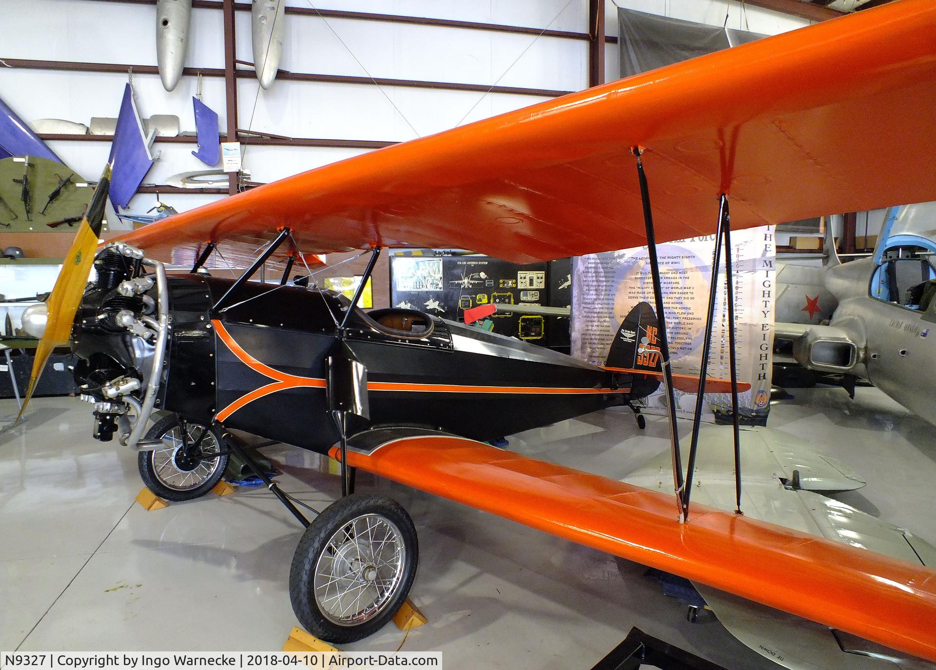 N9327, 1929 Arrow Sport A2-60 C/N 343, Arrow Sport A2-60 at the Kissimmee Air Museum, Orlando FL