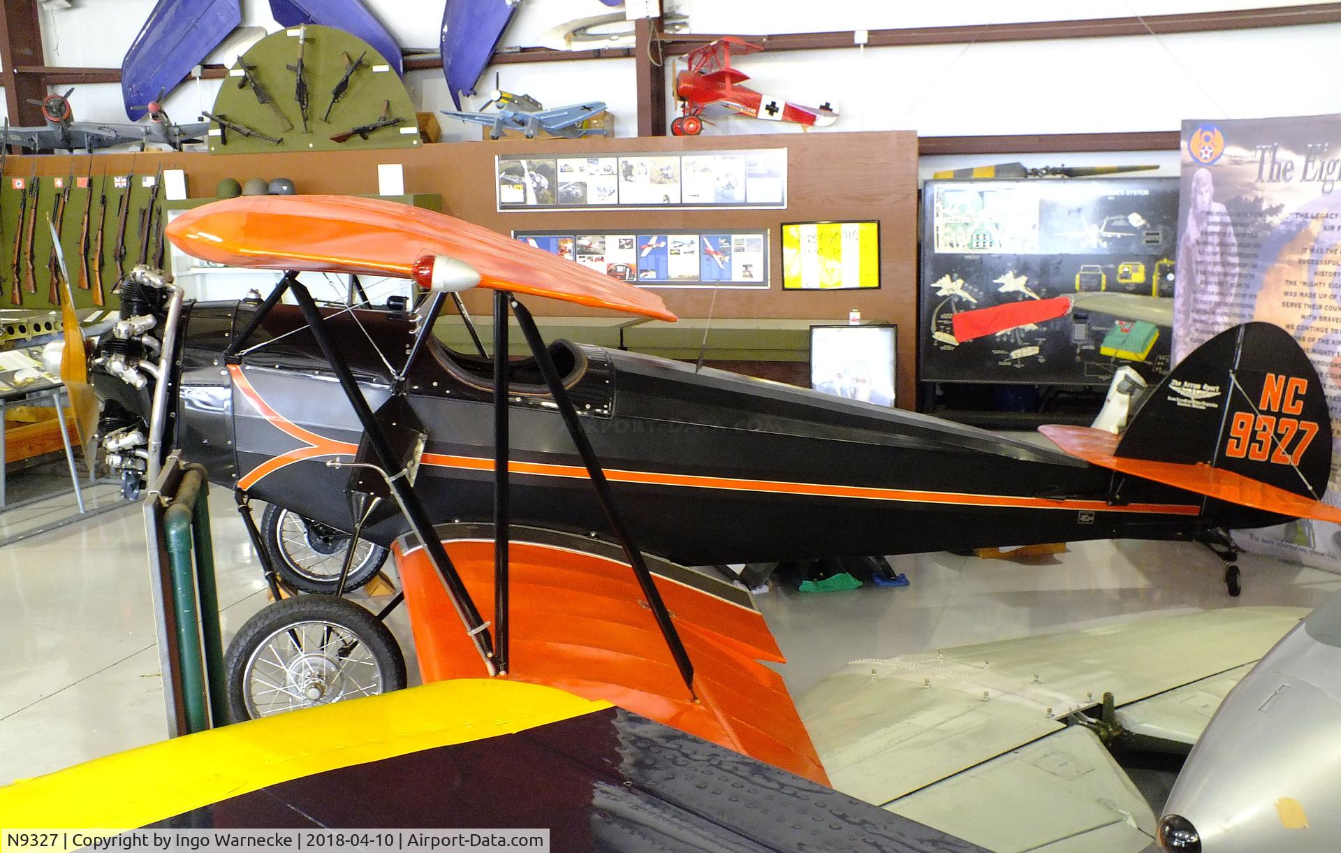 N9327, 1929 Arrow Sport A2-60 C/N 343, Arrow Sport A2-60 at the Kissimmee Air Museum, Orlando FL