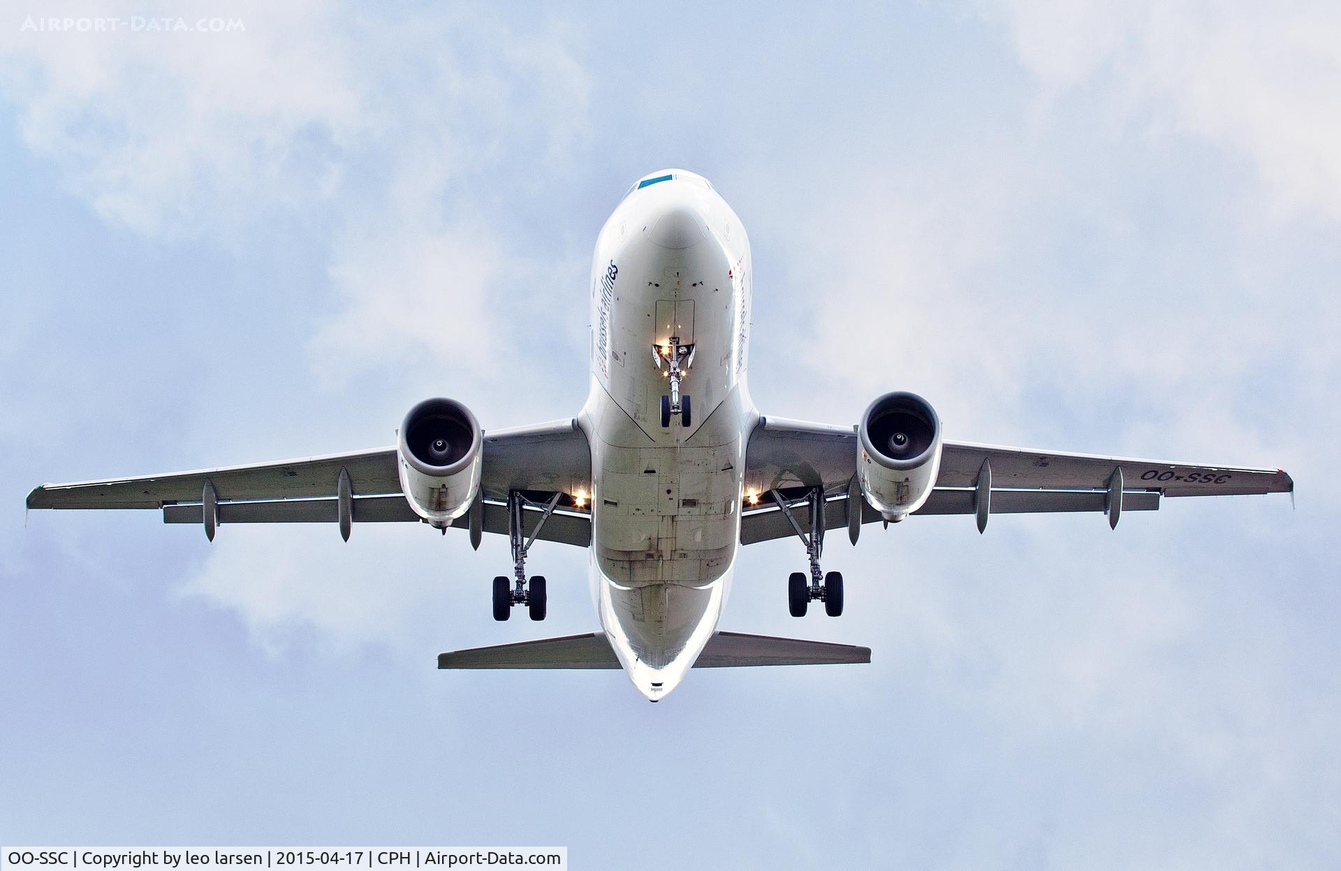 OO-SSC, 1999 Airbus A319-112 C/N 1086, Copenhagen 17.4.2015