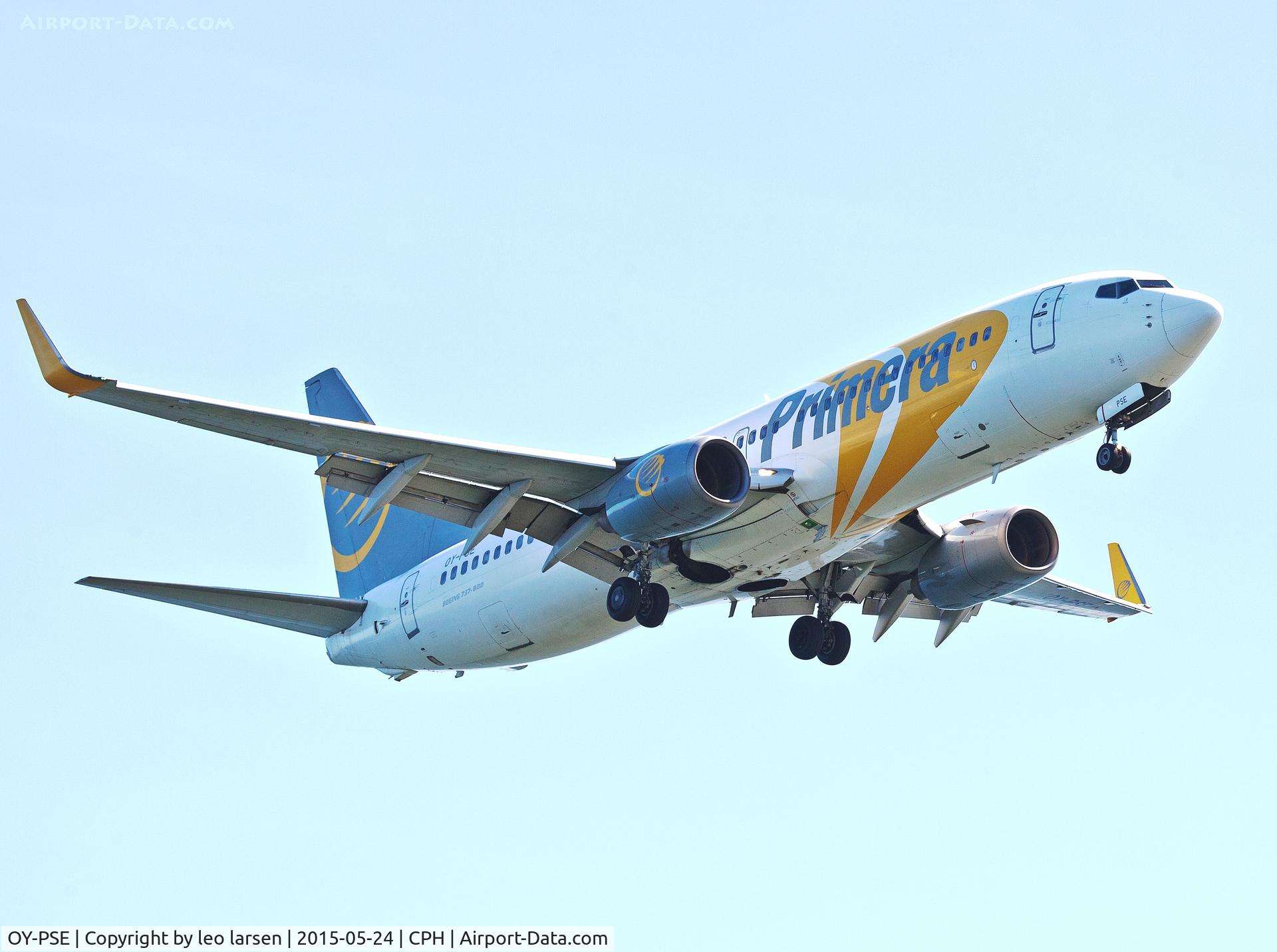 OY-PSE, 2000 Boeing 737-809 C/N 30664, Copenhagen 24.5.2015