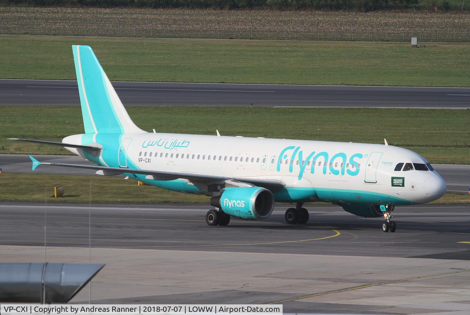 VP-CXI, 2007 Airbus A320-214 C/N 3218, Flynas A320