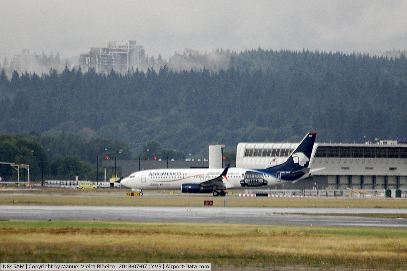 N845AM, 2014 Boeing 737-852 C/N 36706, 