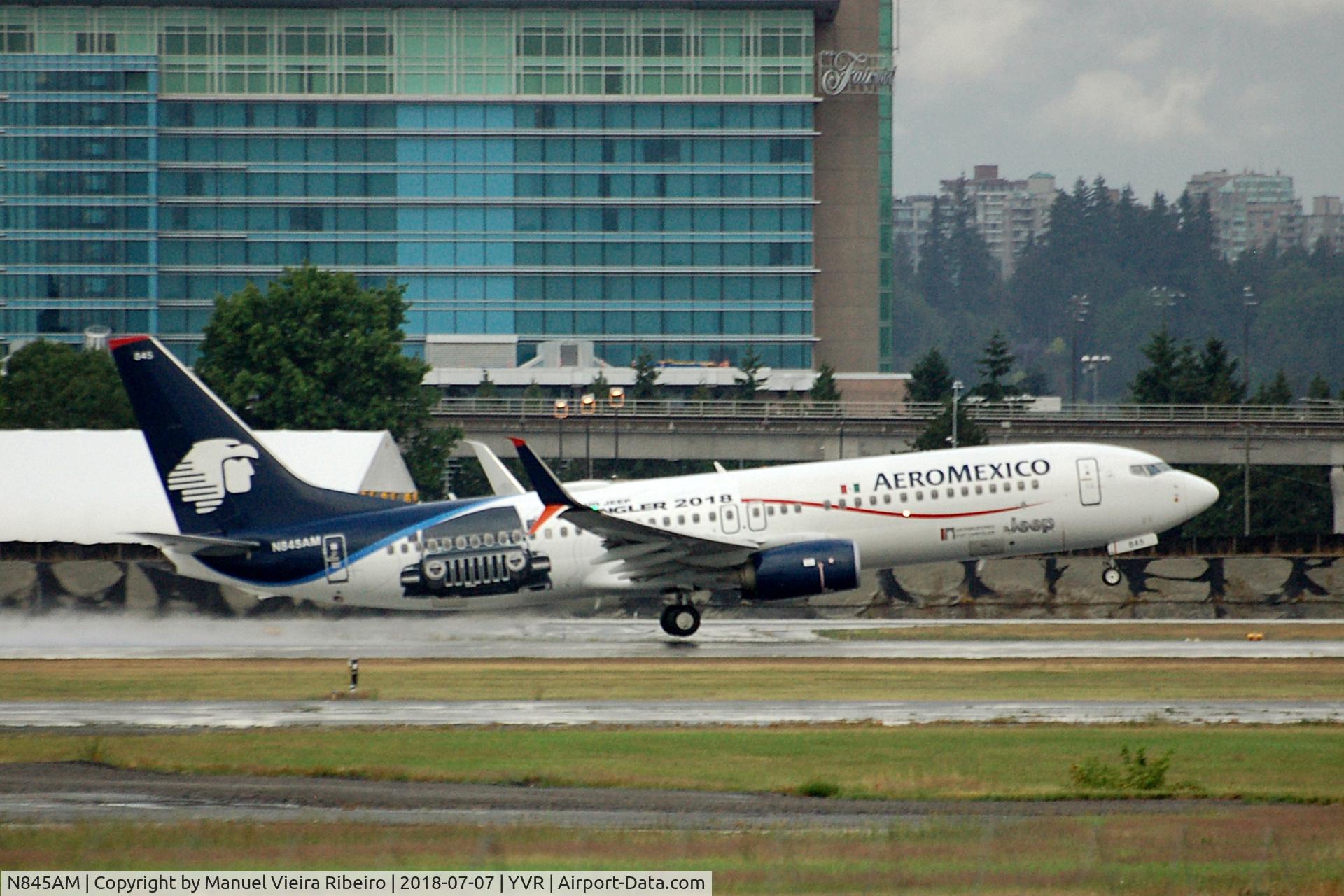 N845AM, 2014 Boeing 737-852 C/N 36706, 