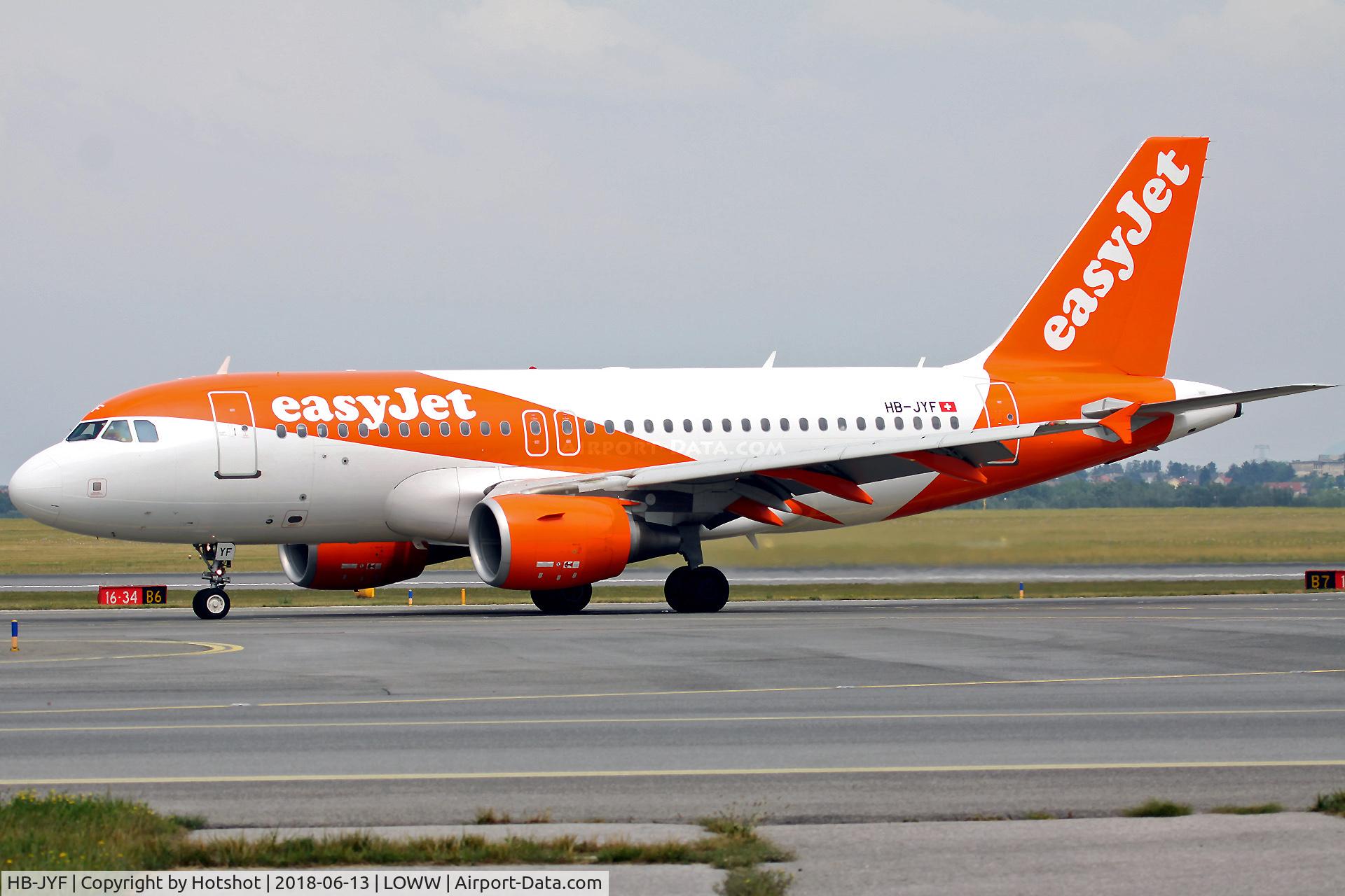 HB-JYF, 2011 Airbus A319-111 C/N 4778, Taxing in after arrival