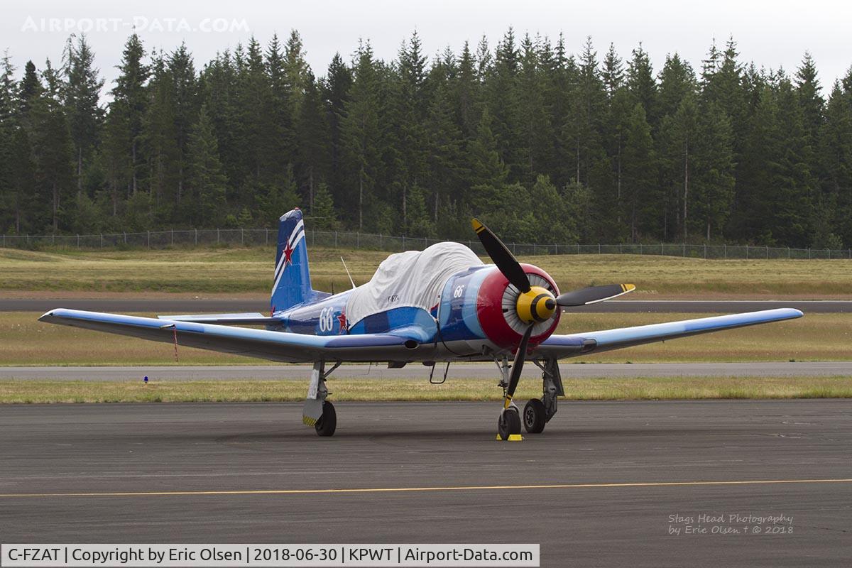 C-FZAT, 1985 Nanchang CJ-6A C/N 4132018, Nanchang CJ-6A at Bremerton