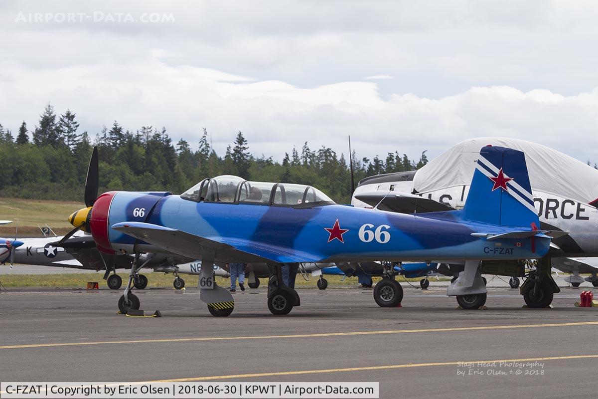 C-FZAT, 1985 Nanchang CJ-6A C/N 4132018, Nanchang CJ-6A at Bremerton