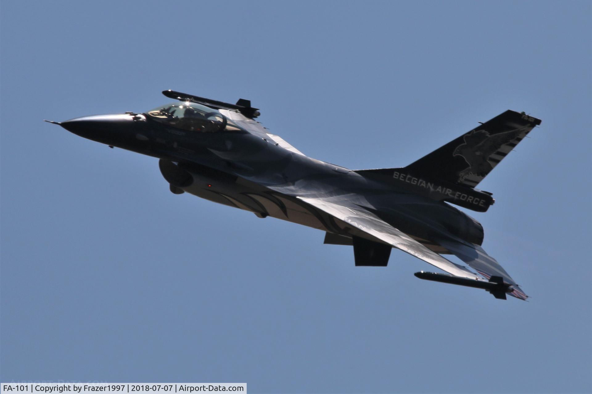 FA-101, SABCA F-16AM Fighting Falcon C/N 6H-101, At Yeovilton airday