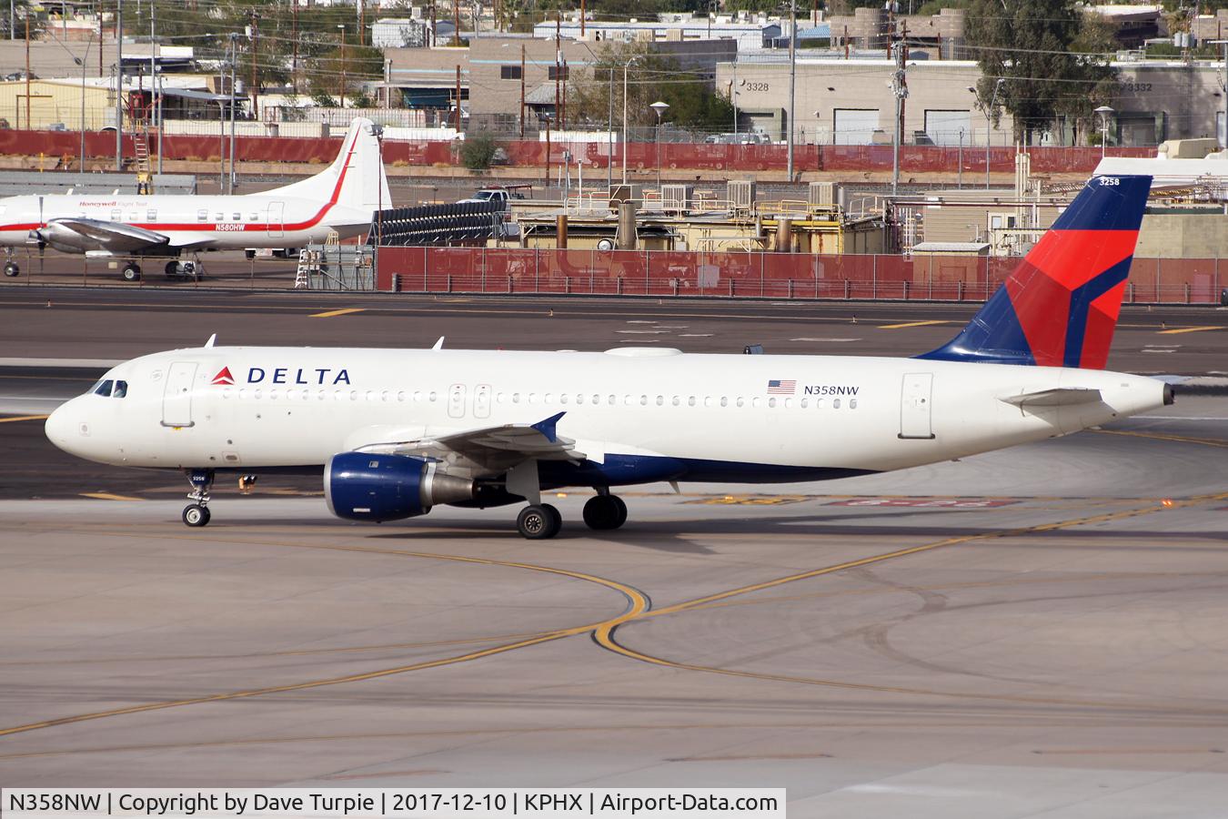 N358NW, 1998 Airbus A320-212 C/N 832, No comment.