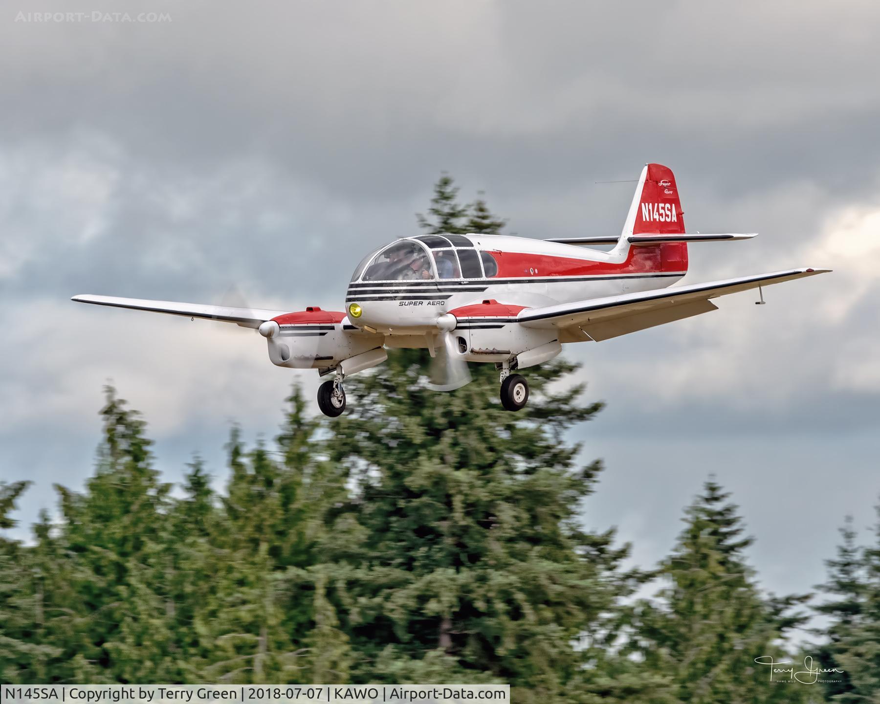 N145SA, 1955 Let Aero Ae-45S Super C/N 51186, 2018 Arlington Washington Fly-In