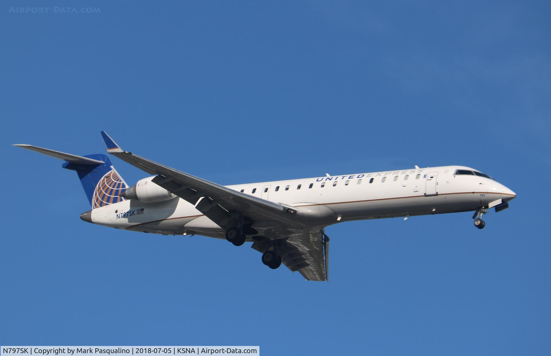 N797SK, 2010 Bombardier CRJ-700 (CL-600-2C10) Regional Jet C/N 10301, CL-600-2C10