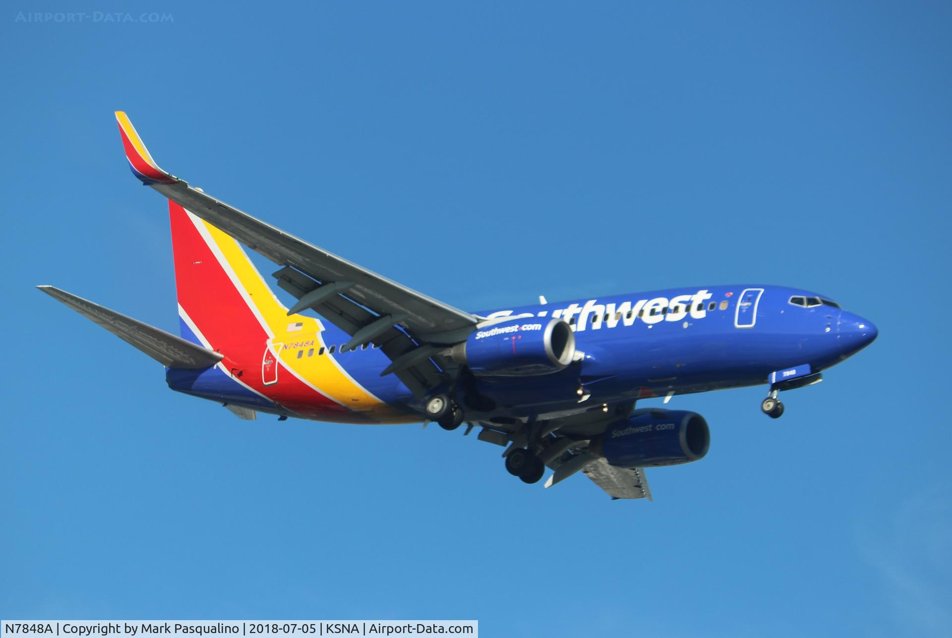 N7848A, 2005 Boeing 737-752 C/N 34298, Boeing 737-752