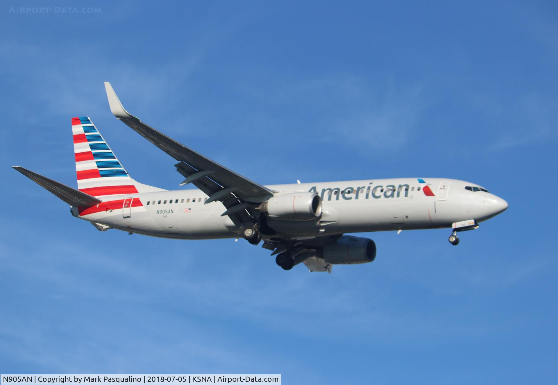 N905AN, 1999 Boeing 737-823 C/N 29507, Boeing 737-800