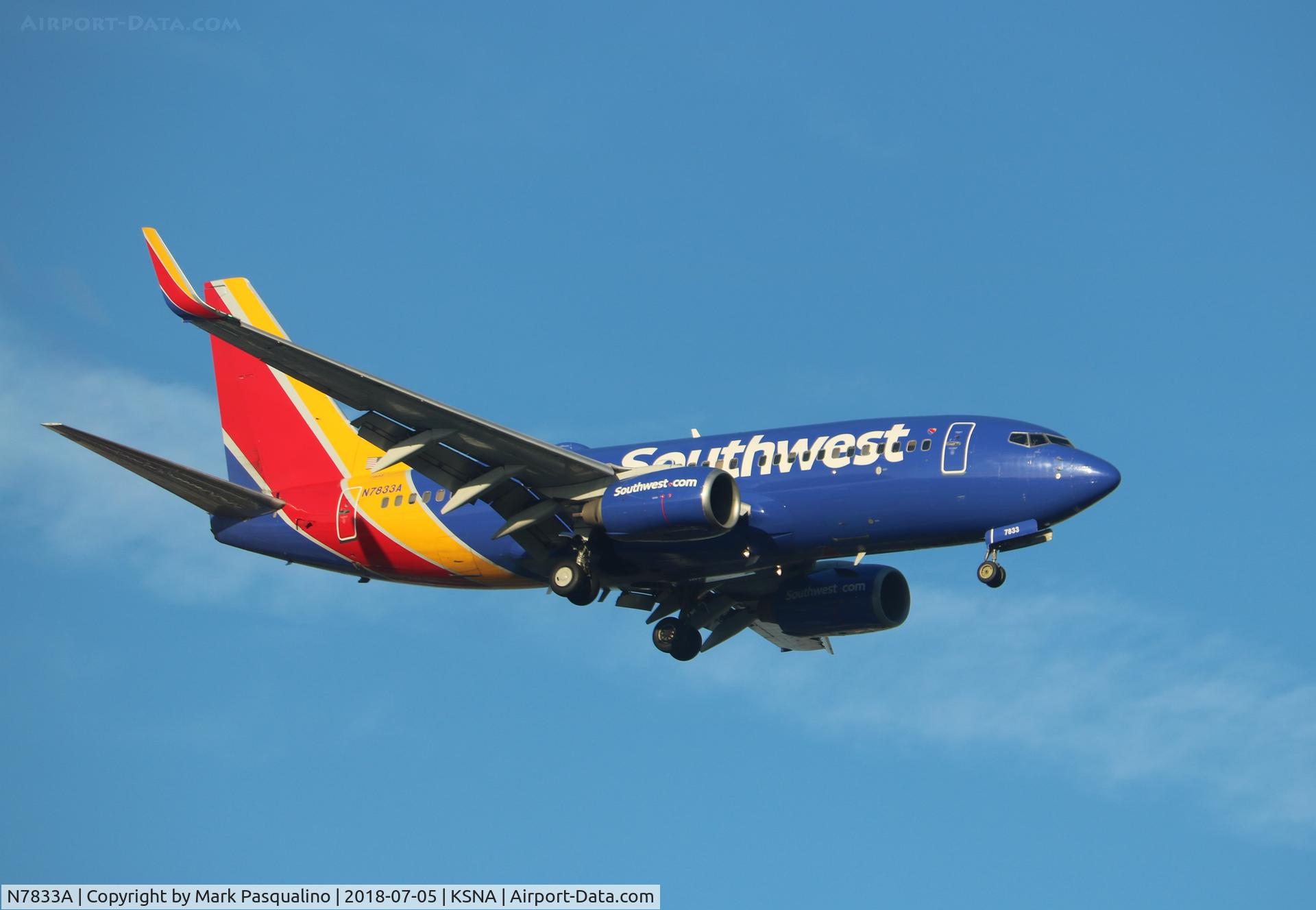 N7833A, 2003 Boeing 737-79P C/N 30036, Boeing 737-79P