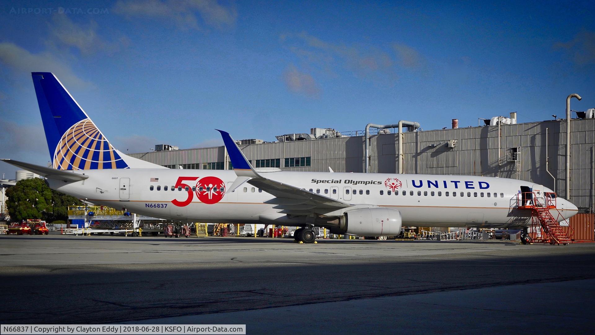 N66837, 2014 Boeing 737-924/ER C/N 60122, SFO 2018.