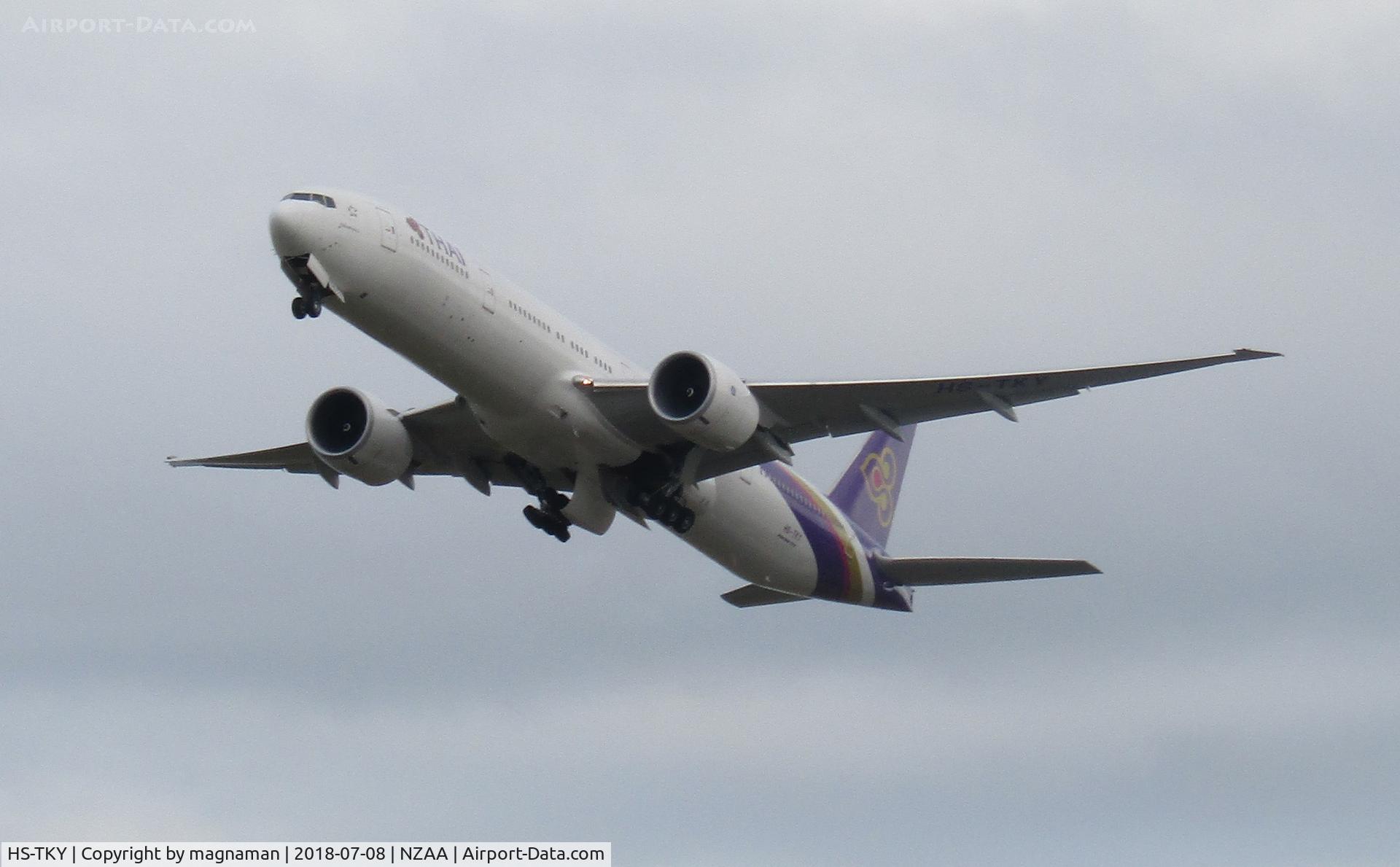 HS-TKY, 2015 Boeing 777-3D7/ER C/N 42114, take off