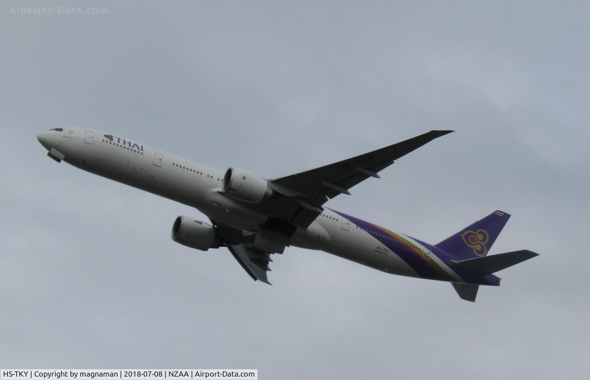 HS-TKY, 2015 Boeing 777-3D7/ER C/N 42114, from viewing car park