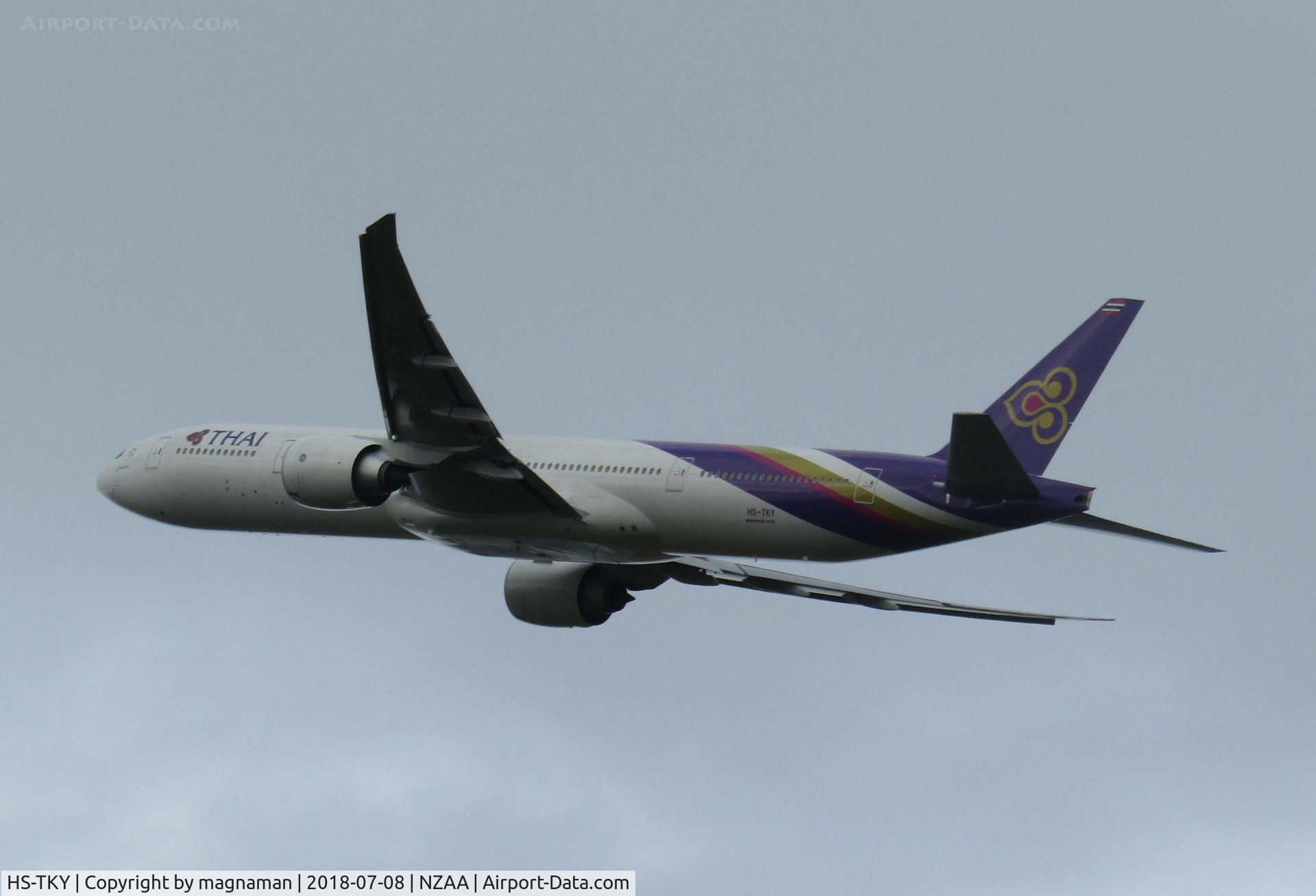 HS-TKY, 2015 Boeing 777-3D7/ER C/N 42114, off to Thailand