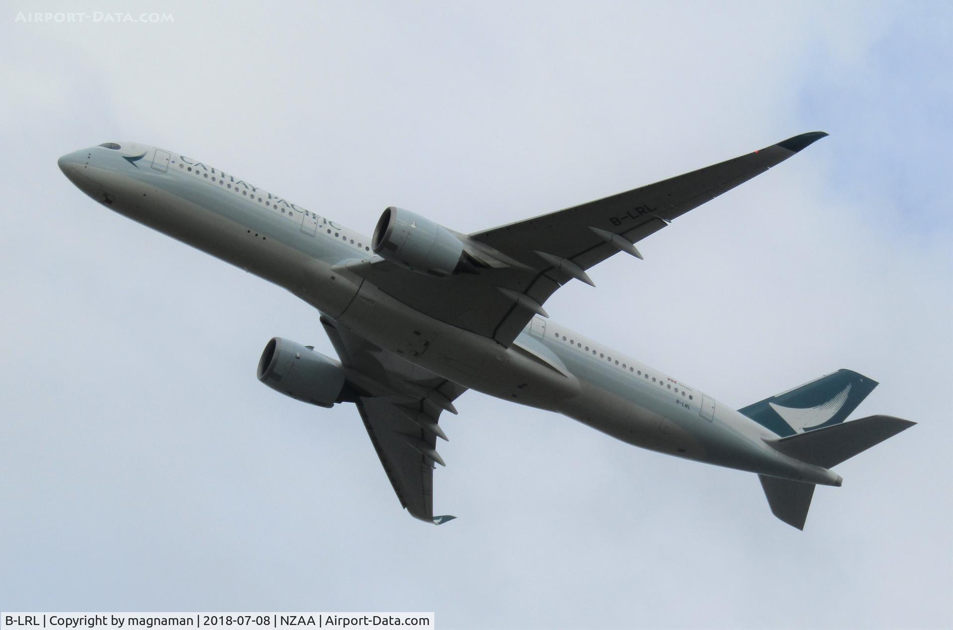 B-LRL, 2017 Airbus A350-941 C/N 072, off to china