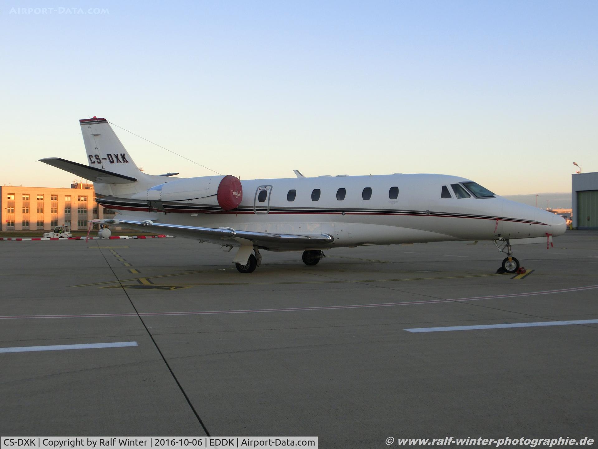 CS-DXK, 2006 Cessna 560XL Citation XLS C/N 560-5633, Cessna 560XL Citation XLS - NJE NetJets Transportes Aereos - 560-5633 - CS-DXK - 06.10.2016 - CGN
