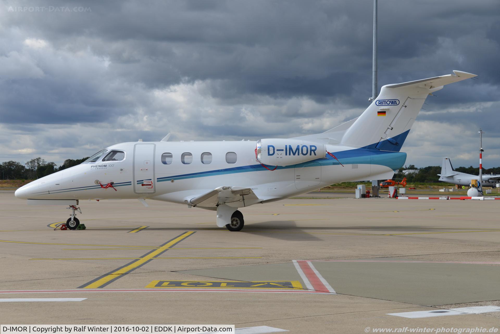 D-IMOR, 2012 Embraer EMB-500 Phenom 100 C/N 50000281, Embraer Phenom 100 EMB-500 - Romowa - 5000281 - D-IMOR - 02.10.2016 - CGN