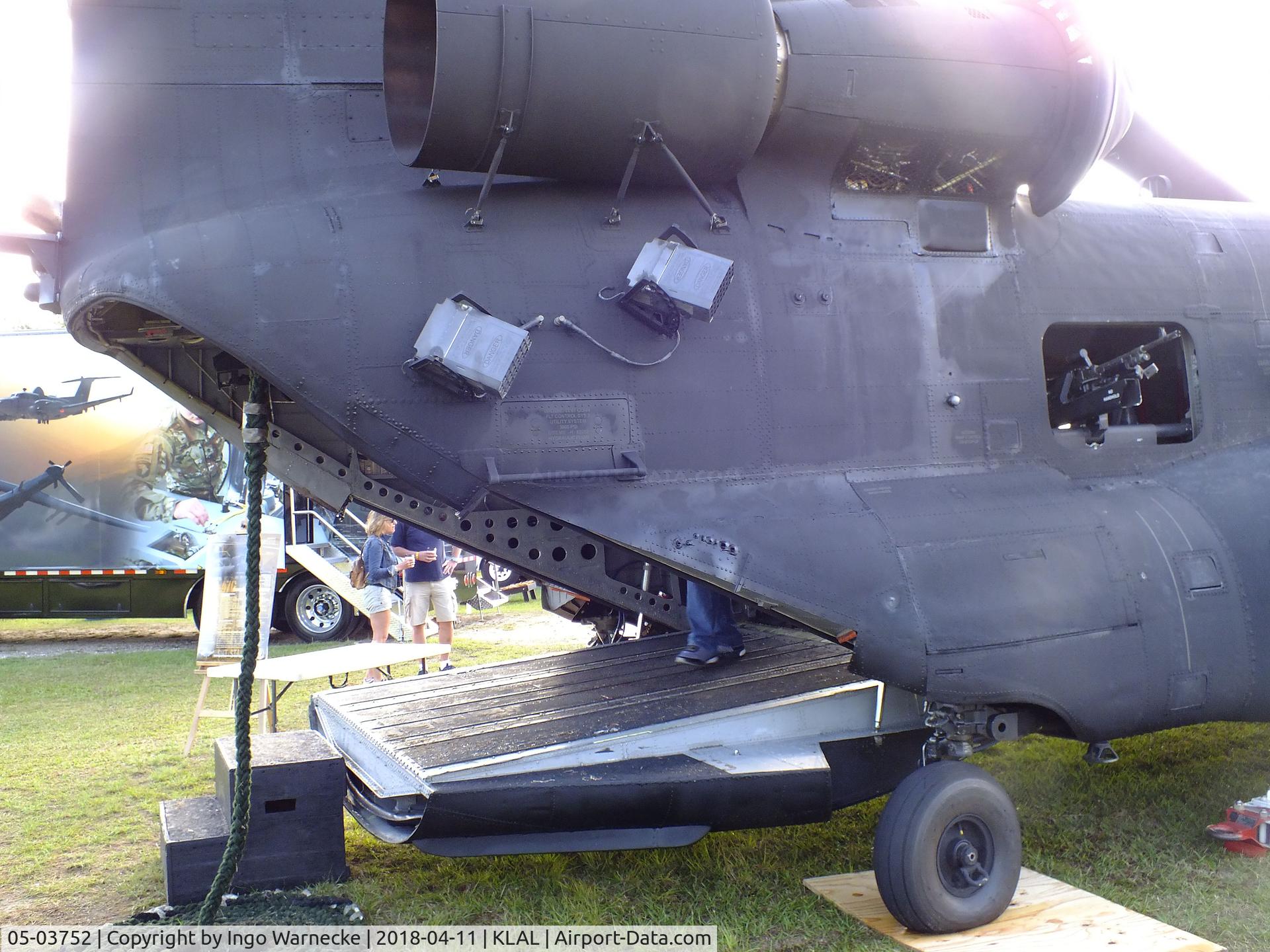 05-03752, 1981 Boeing MH-47G Chinook C/N M.3752, Boeing MH-47G Chinook of the US Army at 2018 Sun 'n Fun, Lakeland FL