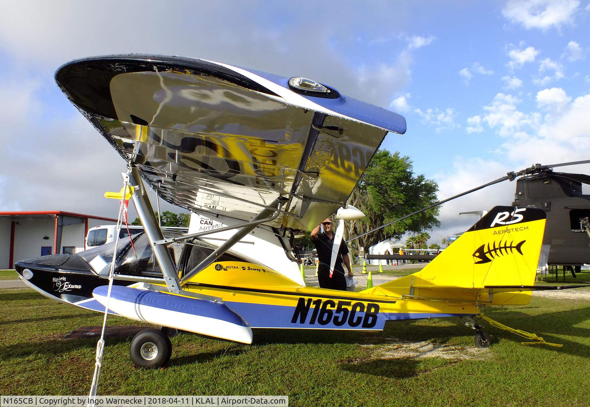 N165CB, 2009 Progressive Aerodyne Searey C/N IMK387C, Progressive Aerodyne SeaRey at 2018 Sun 'n Fun, Lakeland FL