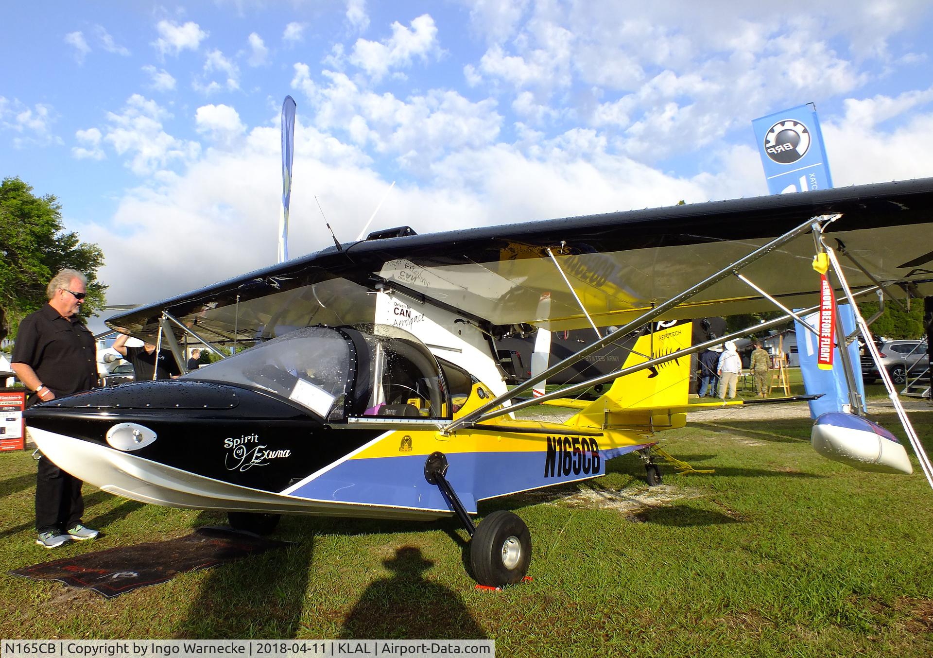 N165CB, 2009 Progressive Aerodyne Searey C/N IMK387C, Progressive Aerodyne SeaRey at 2018 Sun 'n Fun, Lakeland FL